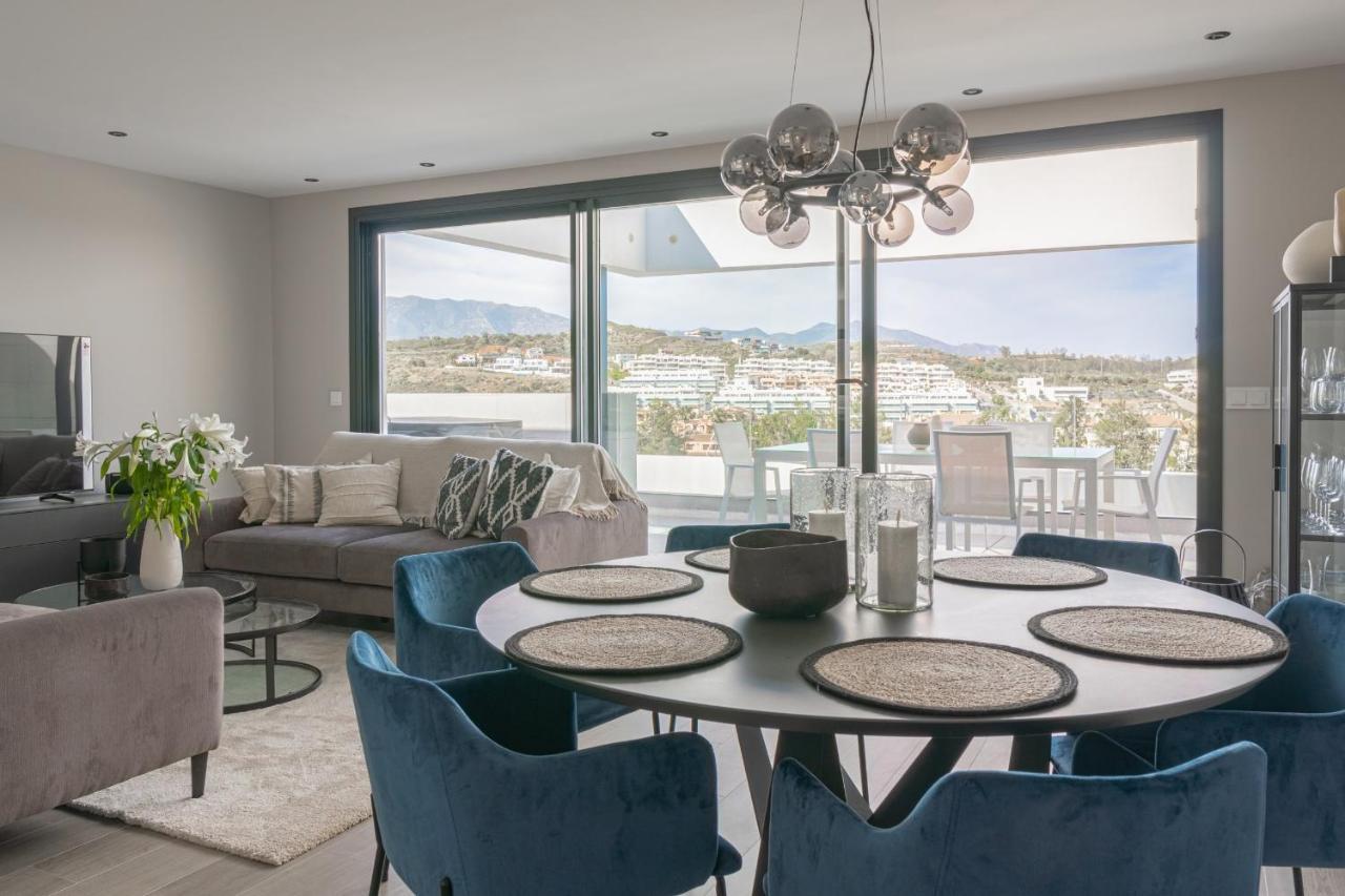 Apartmán Magnificent Frontline Golf Penthouse In Navigolf La Cala De Mijas Exteriér fotografie