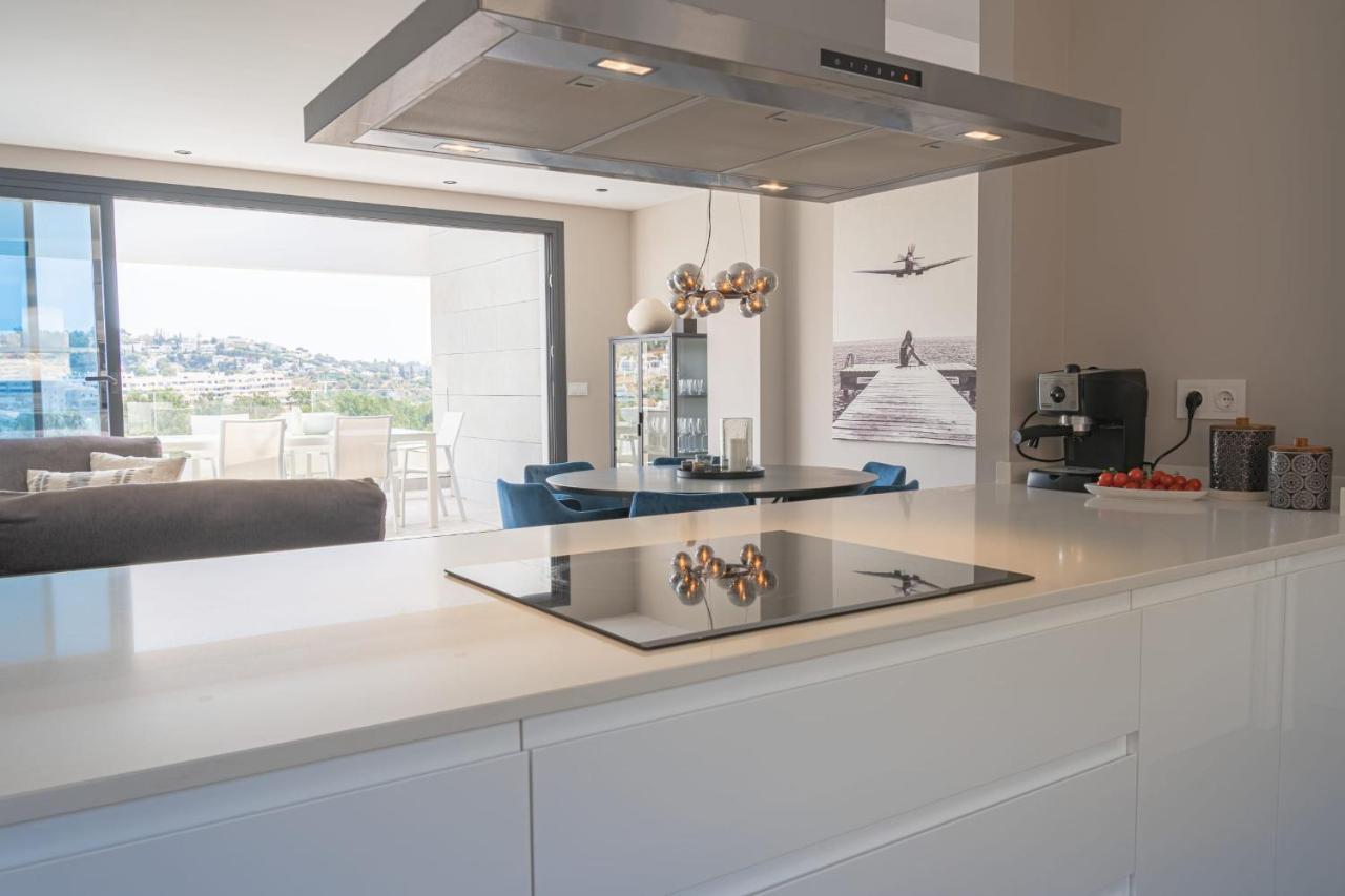 Apartmán Magnificent Frontline Golf Penthouse In Navigolf La Cala De Mijas Exteriér fotografie