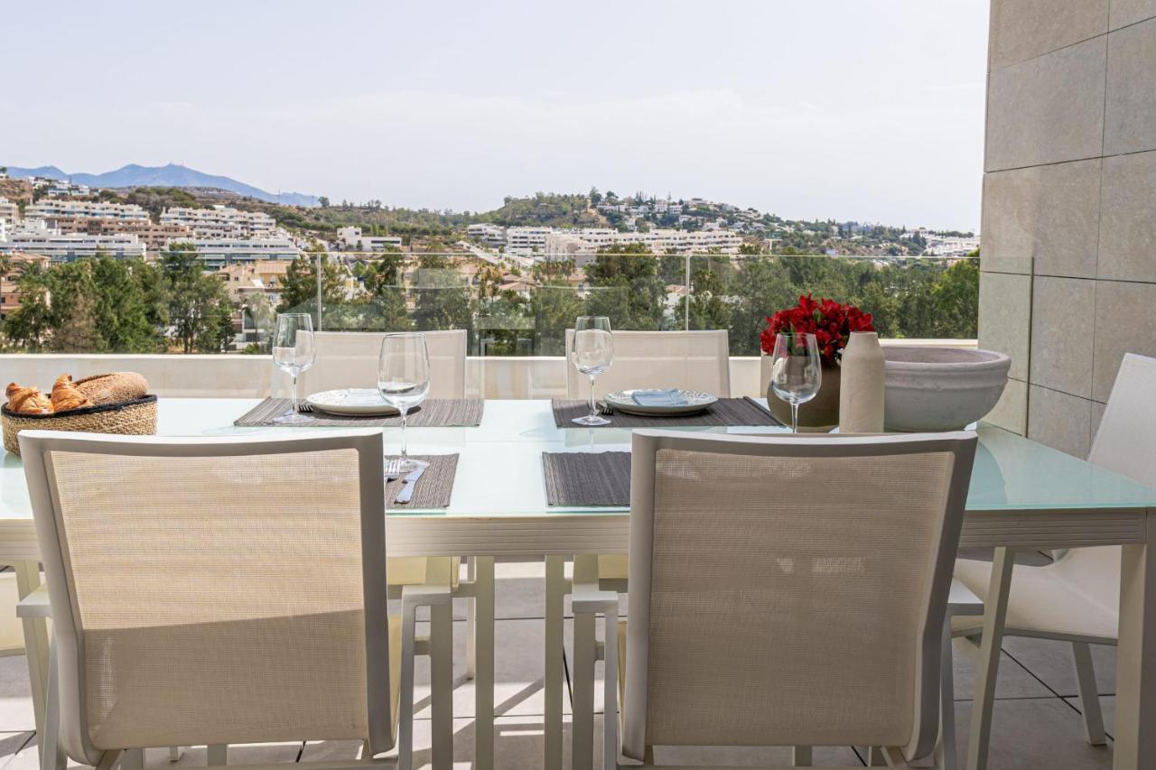 Apartmán Magnificent Frontline Golf Penthouse In Navigolf La Cala De Mijas Exteriér fotografie